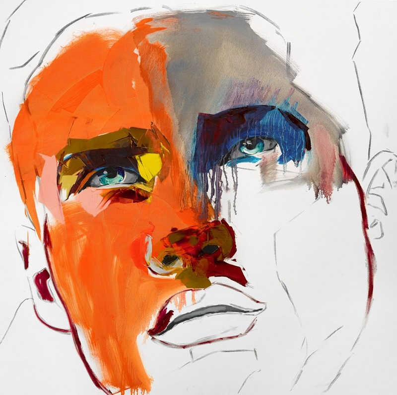 Francoise Nielly Portrait Palette Painting Expression Face125